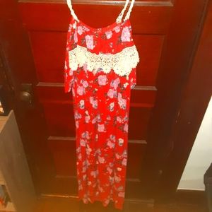 XL Red Summer Dress